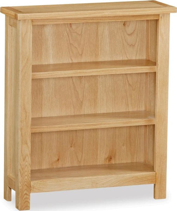 Milan Oak Low Bookcase