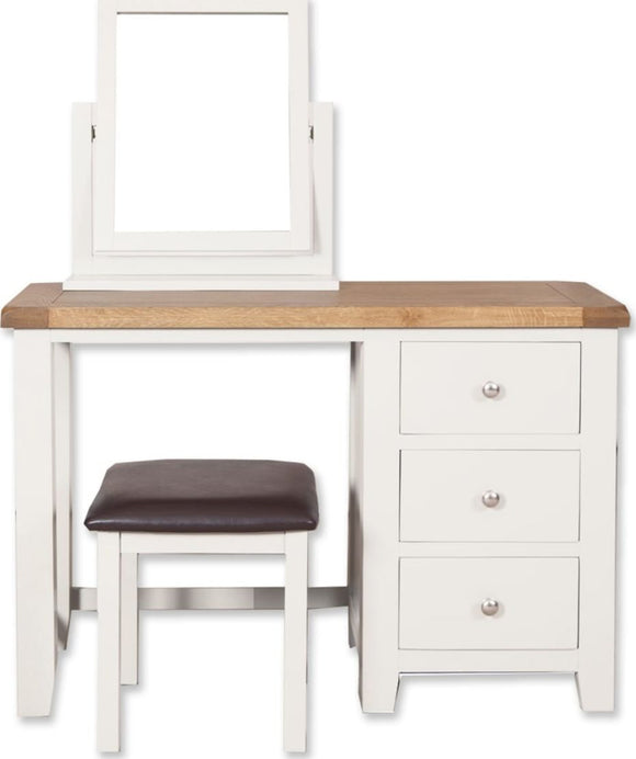 Canberra White Dressing Mirror