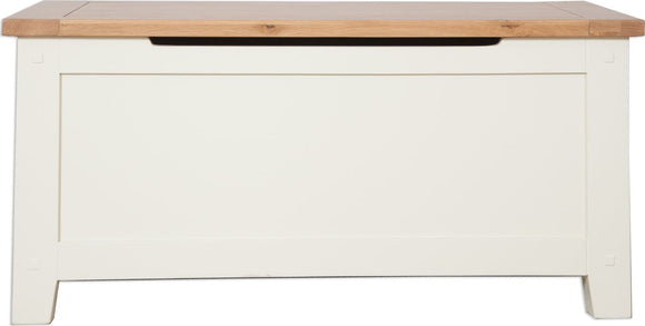 Canberra Ivory Blanket Box