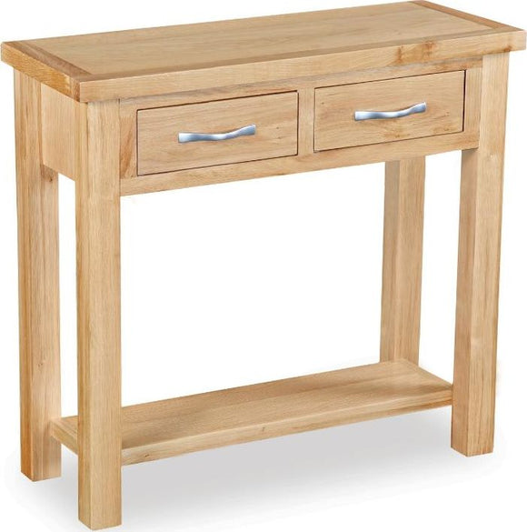 Milan Oak Console Table