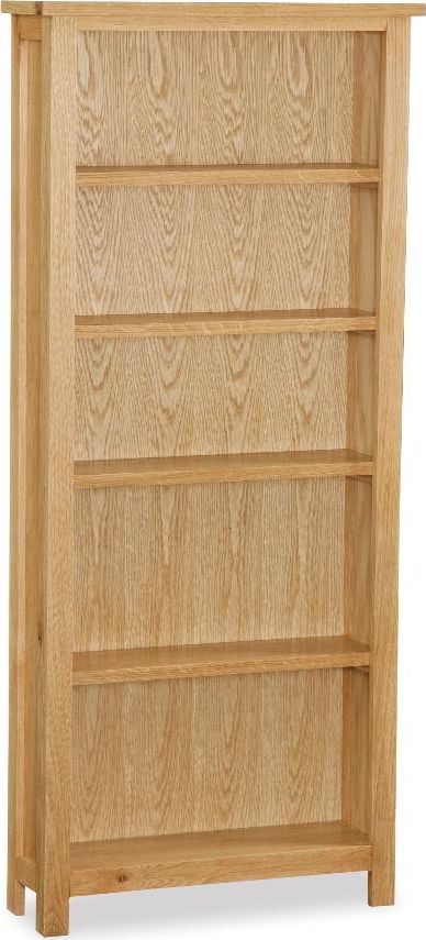 Milan Oak Large Bookcase