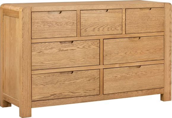 Oslo Oak 3 Over 4 Chest