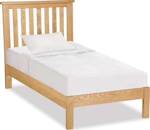 Manor Oak Lite Low Bed 3'