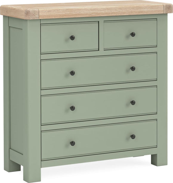 Salcombe Sage 2 + 3 Drawer Chest