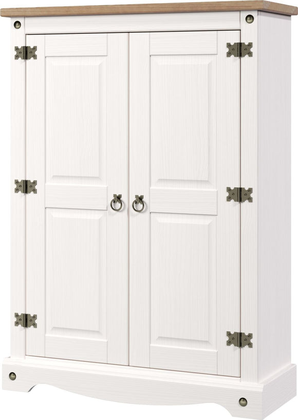 Corona White 2 door cupboard unit