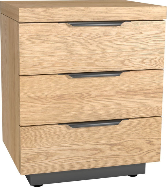 Fusion 3 Drawer Bedside