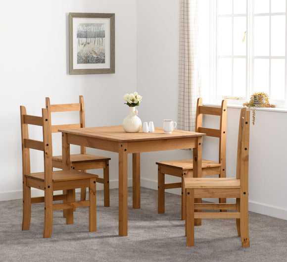 Corona Mexican Pine Budget Dining Set