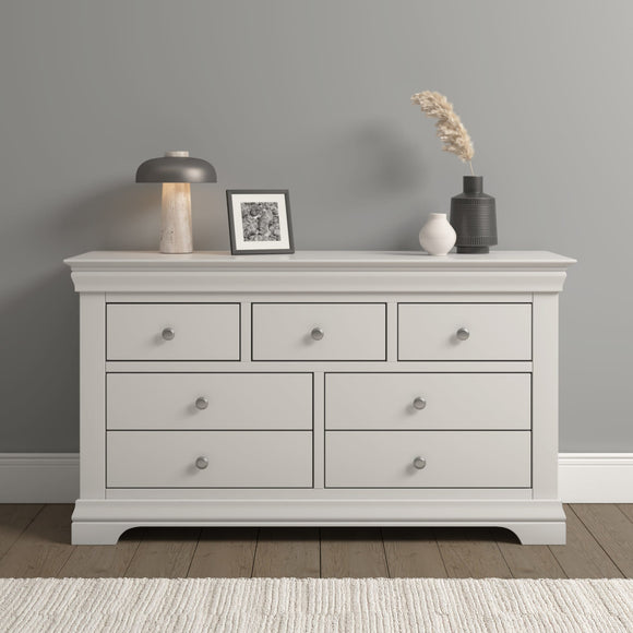 Chateau 3+2 Drawer Chest - Ivory