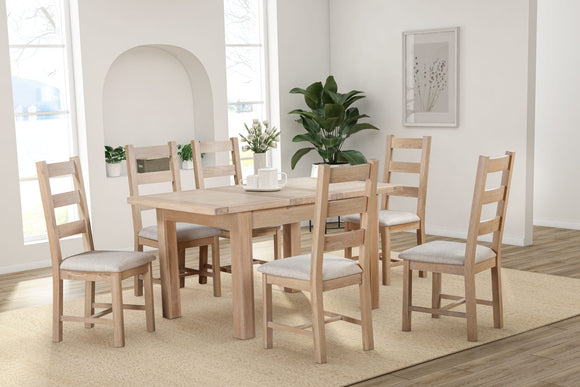 Foxington Oak Rectangular Extending [120 to 153cm] Table