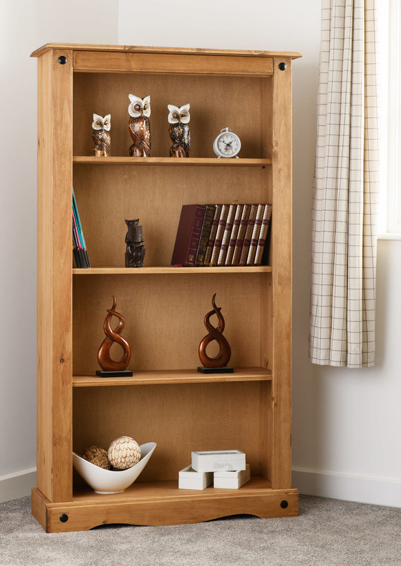 Corona Mexican Pine Medium Bookcase