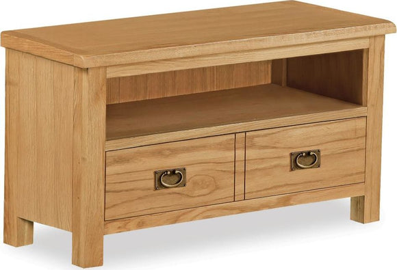 Manor Oak Lite Small Media Stand