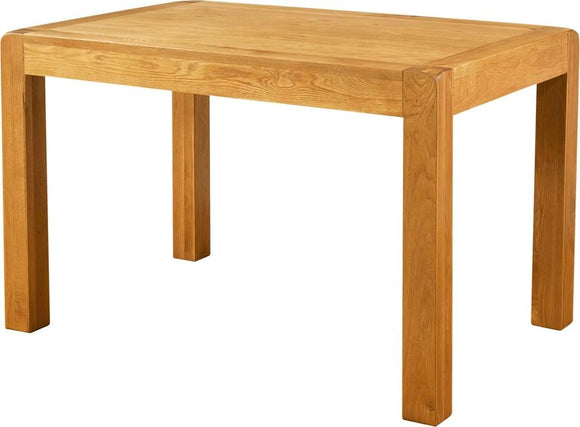 Avebury Oak Fixed Top Dining Table