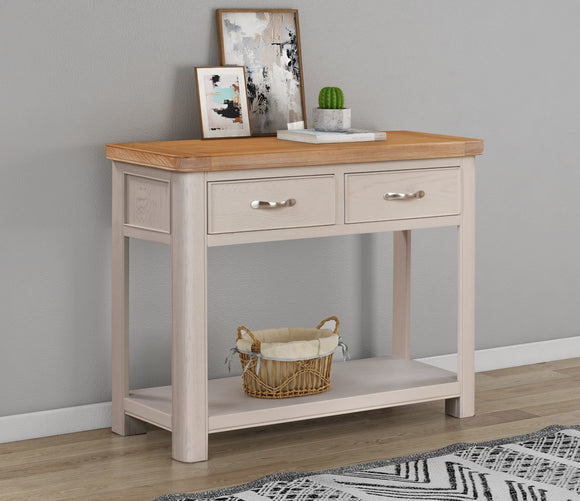 Chatsworth Painted Console Table 2 Drawers