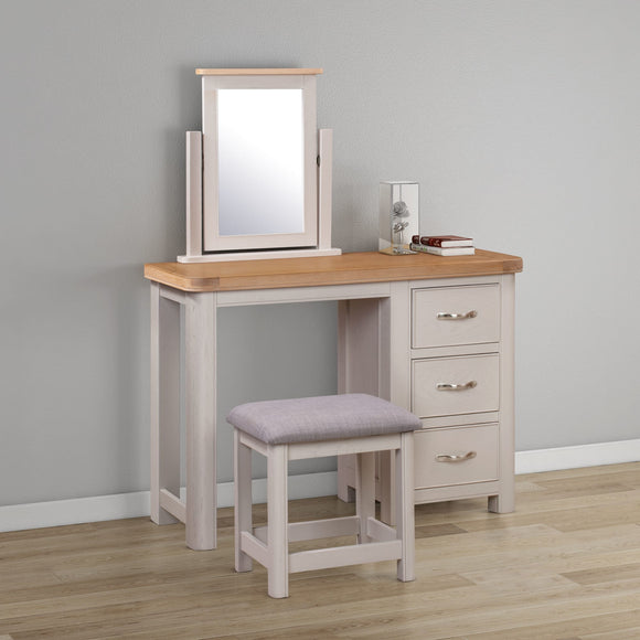 Chatsworth Painted Dressing Table, Stool And Mirror
