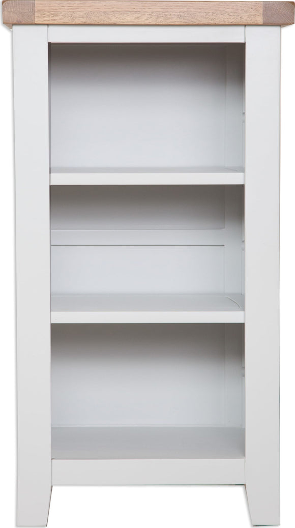Canberra Grey Small Bookcase/DVD Rack