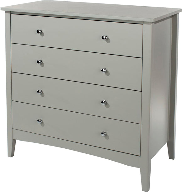 Como 4 drawer chest - Grey