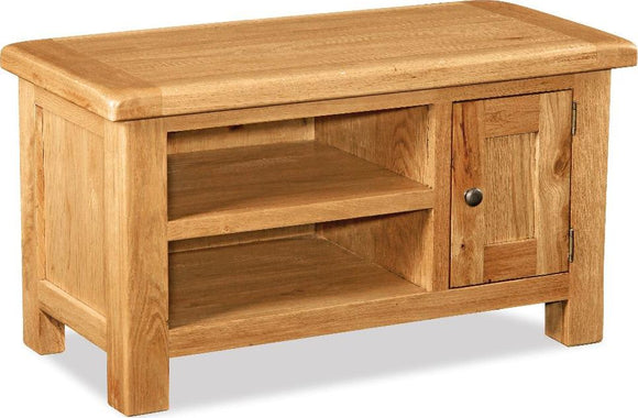 Manor Oak Small Media Stand