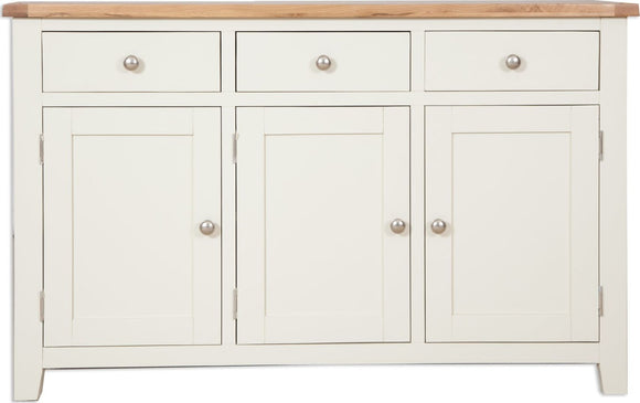 Canberra Ivory 3 Door Sideboard