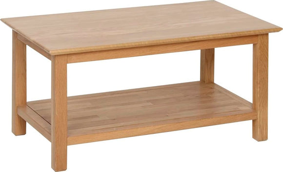Moderna Oak Coffee Table 915mm
