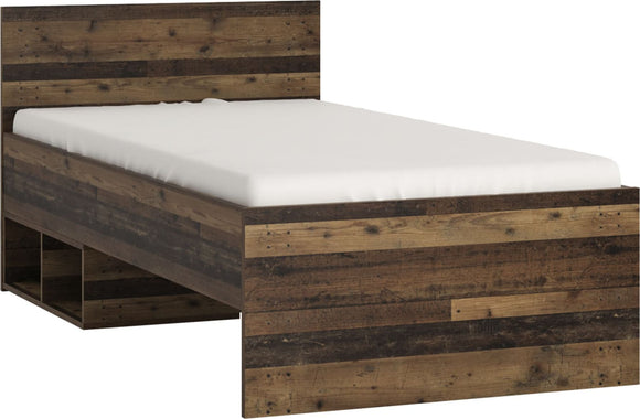 Brooklyn Single Bed 90cm in Walnut