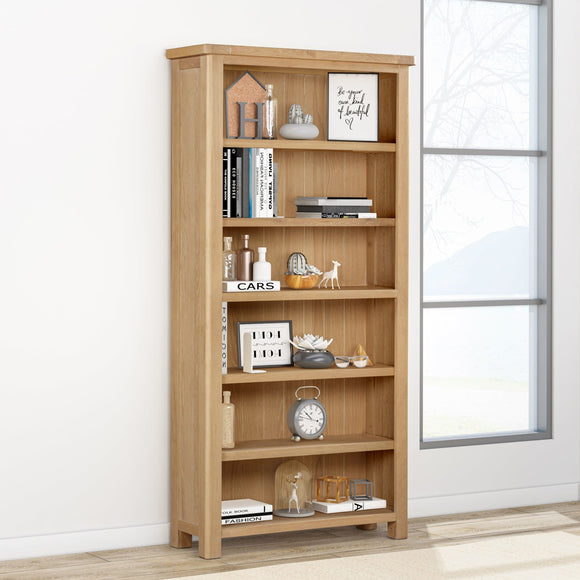 Foxington Oak 180cm Bookcase
