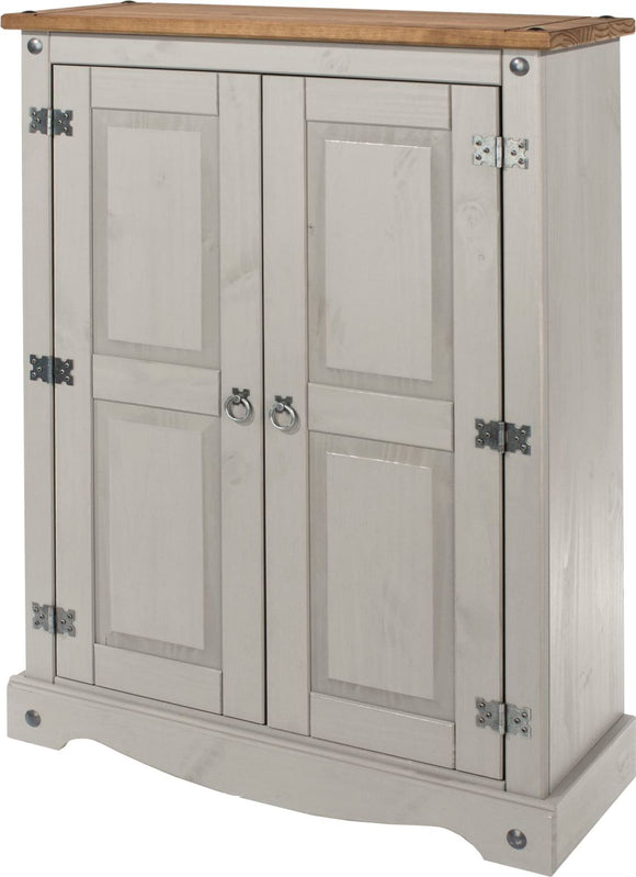 Corona Grey 2 door cupboard unit