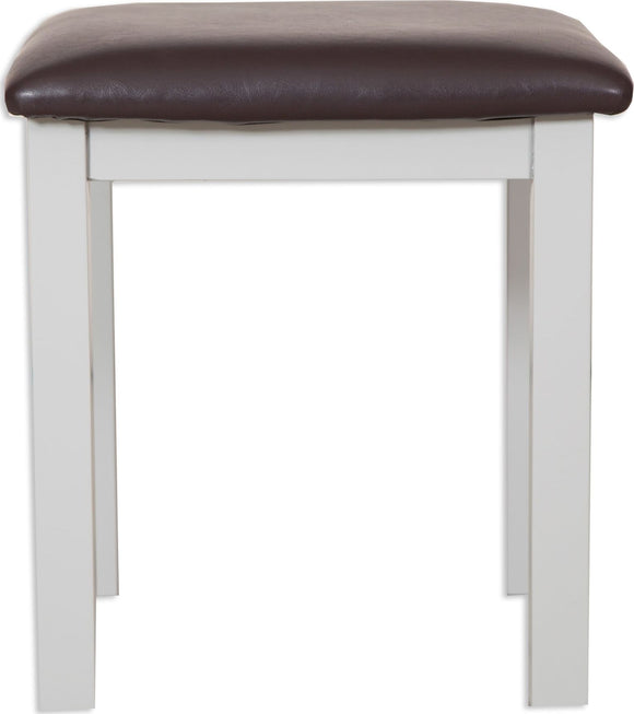 Canberra Grey Dressing Stool