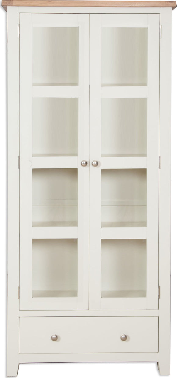 Canberra Ivory Display Cabinet