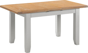 Windsford Extending Dining Table - Pebble Grey/Oak