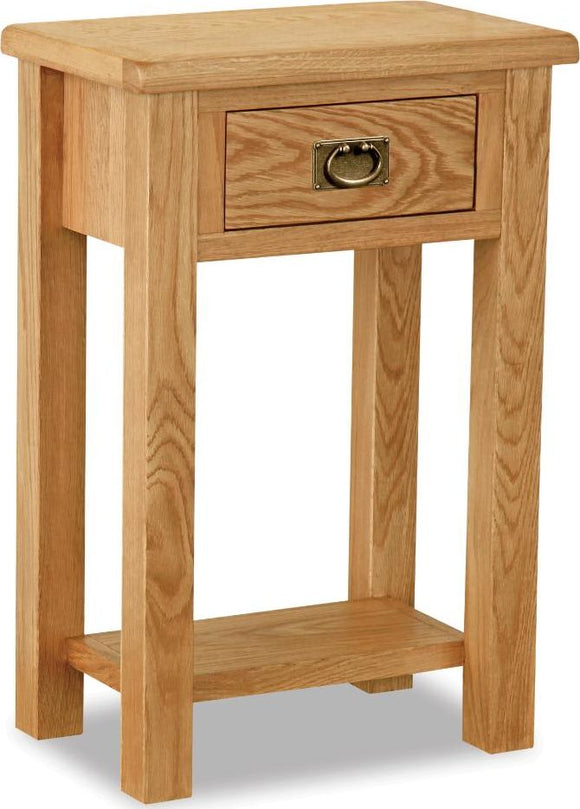 Manor Oak Lite Telephone Table