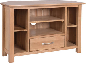 Moderna Oak Corner TV Cabinet