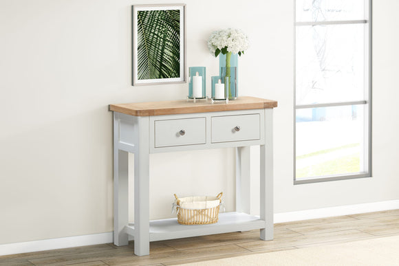 Foxington Painted Console Table With 2 Drawers