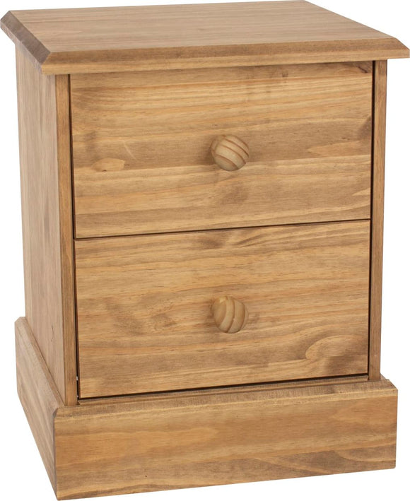 Cotswold 2 drawer bedside cabinet