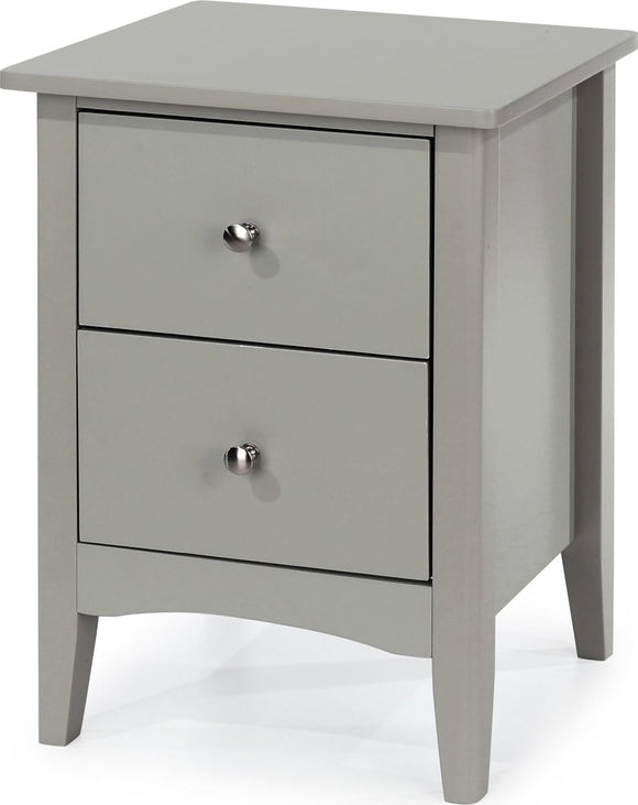 Como Bedside Cabinet - Grey