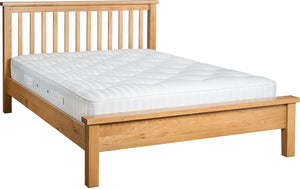 Devonshire Oak Lite 5' High Foot End Bed