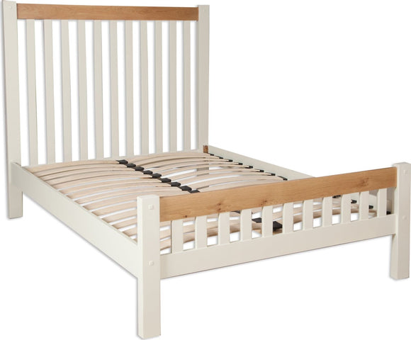 Canberra Ivory Double Bed