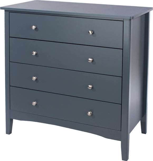 Como 4 drawer chest - Blue