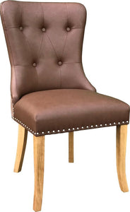 Devonshire Oak Lite Hug Chair Brown