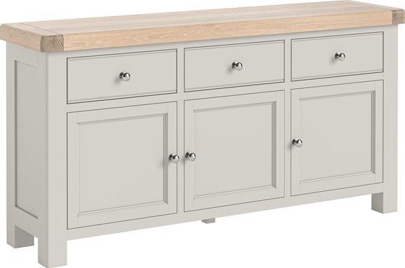 Salcombe Stone Grey Large Sideboard