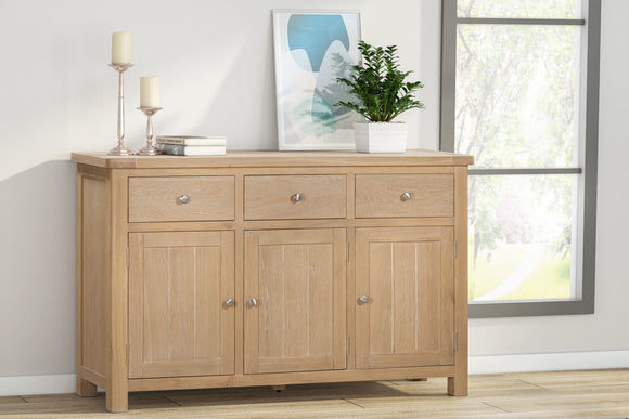 Foxington Oak 3 Door Sideboard
