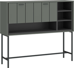 Ardel Bar Table 1 Flap in Green/Grey