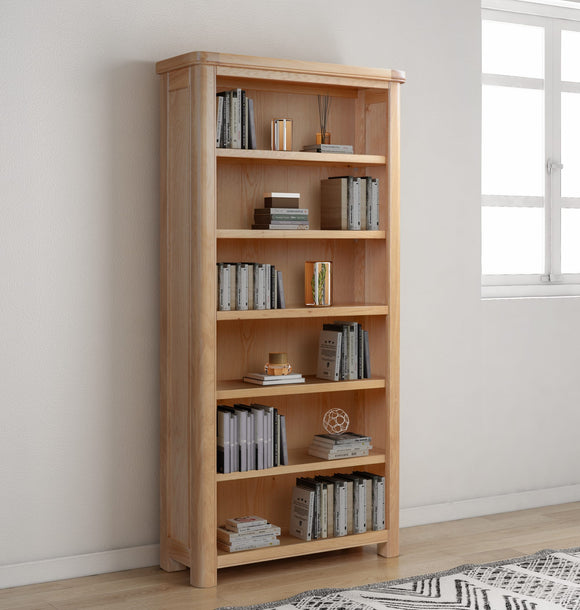 Chatsworth Oak Bookcase [180cm]