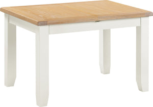 Windsford Extending Dining Table - Ivory/Oak