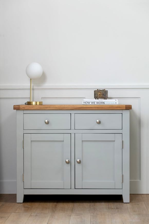 Canberra Grey 2 Door Sideboard