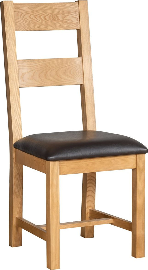 Devonshire Oak Lite Ladder Back Chair