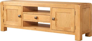 Avebury Oak Wide TV Unit