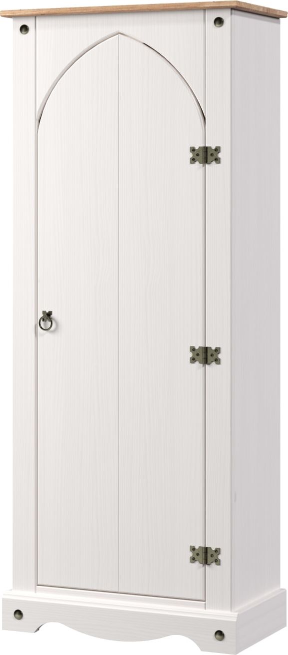 Corona White Vestry Cupboard