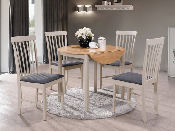 Daytona Round Drop Leaf Dining Set