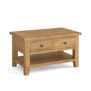 Burlingham Small Coffee Table with Drawers