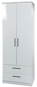 Knightsbridge Hi Gloss Wardrobes